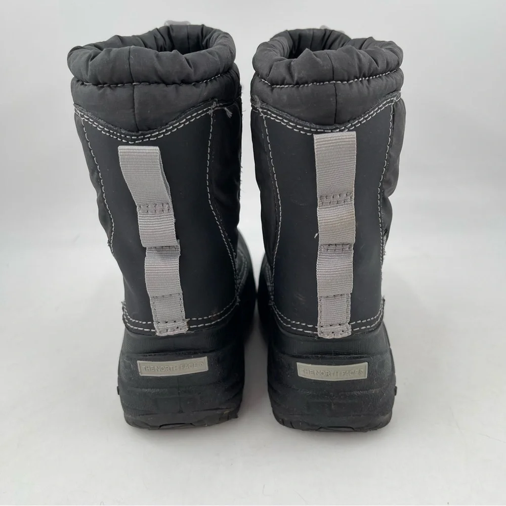 The North Face Kids - Size 11 C - Black Waterproof Insulated Winter Snow Boots